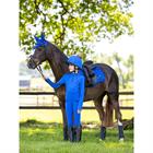 Reitleggings Young Rider Pull On Vollbesatz Silikon LeMieux Blau