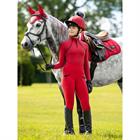 Reitleggings Young Rider Pull On Vollbesatz Silikon LeMieux Rot