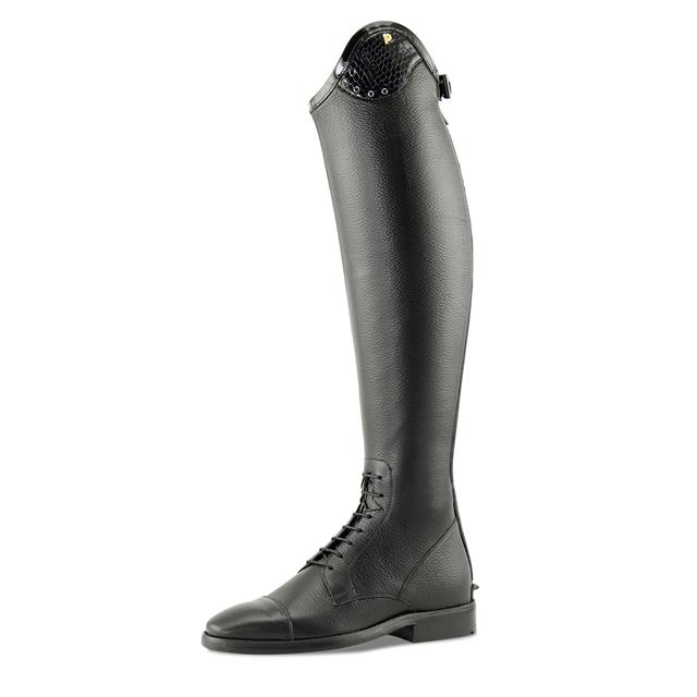 Reitstiefel Luca Petrie Schwarz-Schwarz