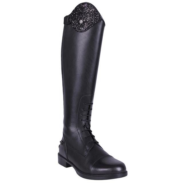 Reitstiefel Romy Junior Weit QHP Schwarz