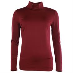 Rollkragenpullover Athleisure Pikeur Dunkelrot