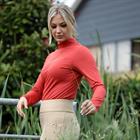 Rollkragenpullover AW24 Epplejeck Rot
