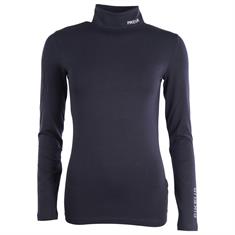 Rollkragenpullover Baumwolle Pikeur Dunkelblau