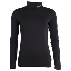 Rollkragenpullover Baumwolle Pikeur Schwarz