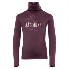 Rollkragenpullover Bibi Kids BR Dunkelrot