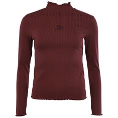 Rollkragenpullover Selection Rib Kids Pikeur Dunkelrot