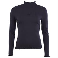 Rollkragenpullover Selection Rib Pikeur Dunkelblau