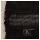 Sattelpad Air Mesh BR Schwarz-Beige