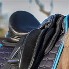 Sattelpad Air Mesh QHP Schwarz