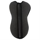Sattelpad Dama Memory mit Wirbelkanal BR Schwarz