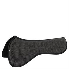 Sattelpad Dama Memory mit Wirbelkanal BR Schwarz