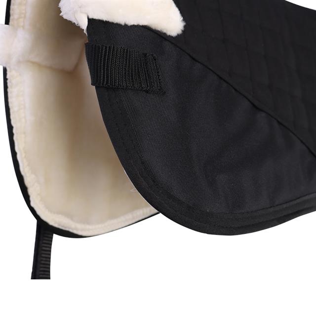 Sattelpad Faux Fur Epplejeck Schwarz-Beige