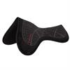 Sattelpad Grip System BR Schwarz-Silber