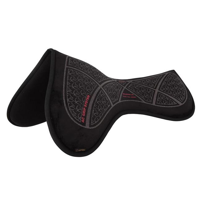 Sattelpad Grip System BR Schwarz-Silber