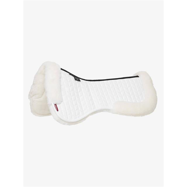 Sattelpad Merino+ Dressur LeMieux Weiß-Weiß