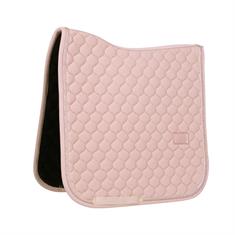 Sattelpad Onion Quilt Rubber Logo Dressur Kentucky Mittelrosa