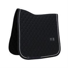Sattelpad Onion Quilt Rubber Logo Dressur Kentucky Schwarz