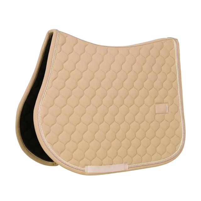 Sattelpad Onion Quilt Rubber Logo Jumping Kentucky Beige