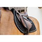 Sattelpad Onion Quilt Rubber Logo Jumping Kentucky Schwarz