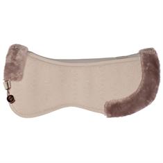 Sattelpad Platinum Softshell Faux Fur Eskadron Hellbraun