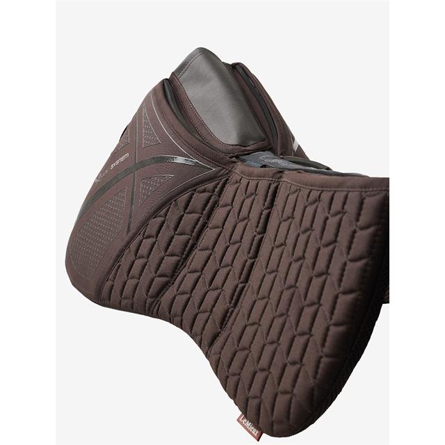 Sattelpad Prosorb 3 Pocket Quilted LeMieux Braun