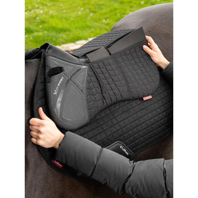 Sattelpad Prosorb 3 Pocket Quilted LeMieux Schwarz