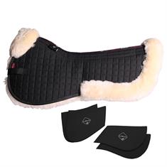 Sattelpad Prosorb Lamb LeMieux Schwarz-Beige