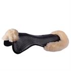 Sattelpad Soft Gel Dri-Lex Sheepskin BR Schwarz