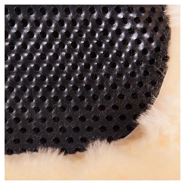 Sattelpad Soft Gel Dri-Lex Sheepskin BR Schwarz