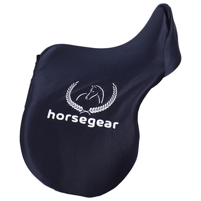 Sattelschoner Logo HORSEGEAR Dunkelblau