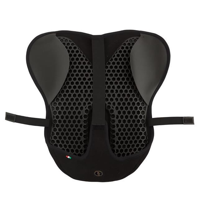 Sattelüberzug Ortho-Coccyx Dressur BR Schwarz-Schwarz