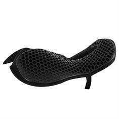 Sattelüberzug Ortho-Coccyx Gel Dressur BR Schwarz-Schwarz