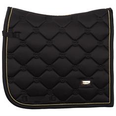 Schabracke Black Gold Equestrian Stockholm Schwarz-Gold