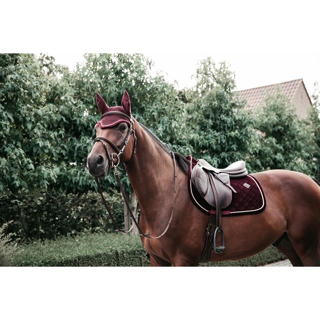Schabracke Corduroy Kentucky Dunkelrot
