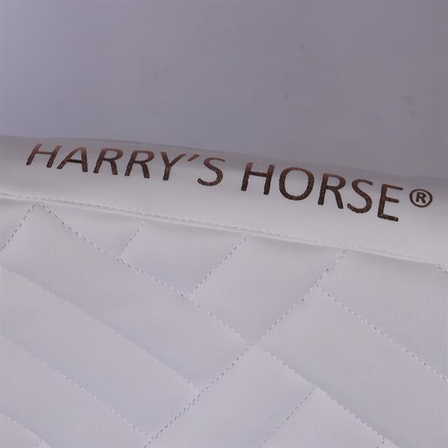 Schabracke EQS Burgundy White Harry's Horse Weiß