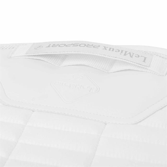Schabracke Eurojump Suede Square LeMieux Weiß
