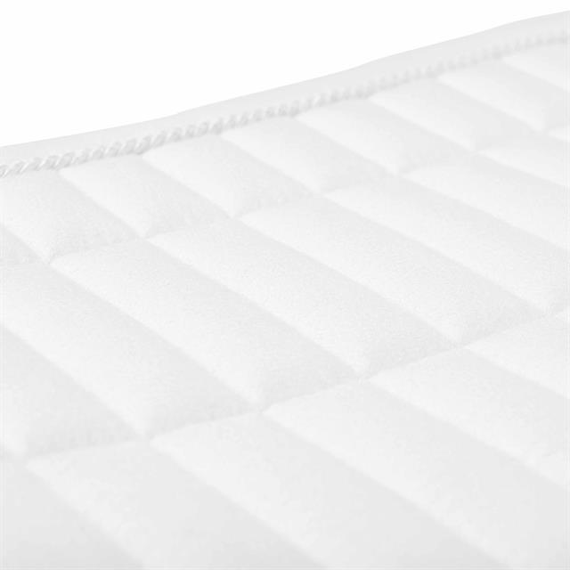 Schabracke Eurojump Suede Square LeMieux Weiß