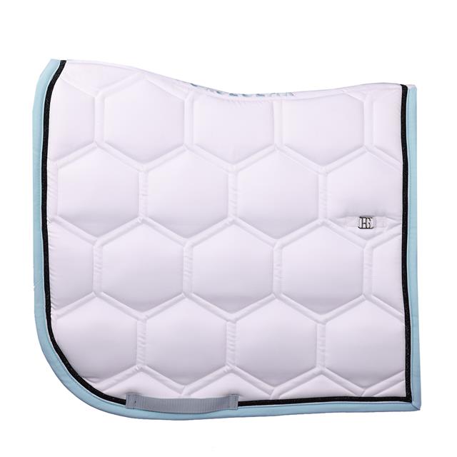Schabracke HGBrean Dressur HORSEGEAR Weiß-Blau