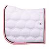 Schabracke HGBrean Dressur HORSEGEAR Weiß-Dunkelpink