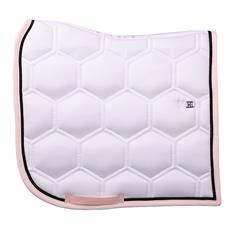 Schabracke HGBrean Dressur HORSEGEAR Weiß-Pink