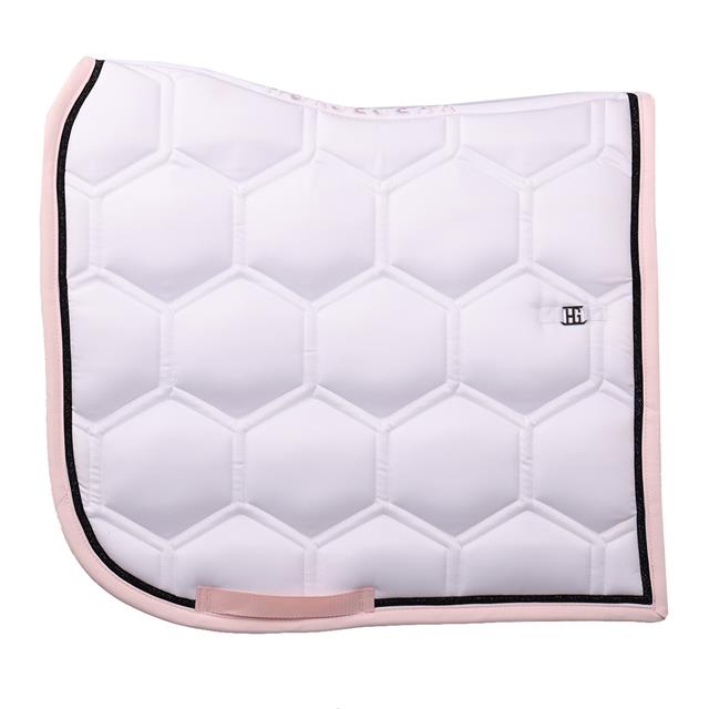 Schabracke HGBrean Dressur HORSEGEAR Weiß-Pink