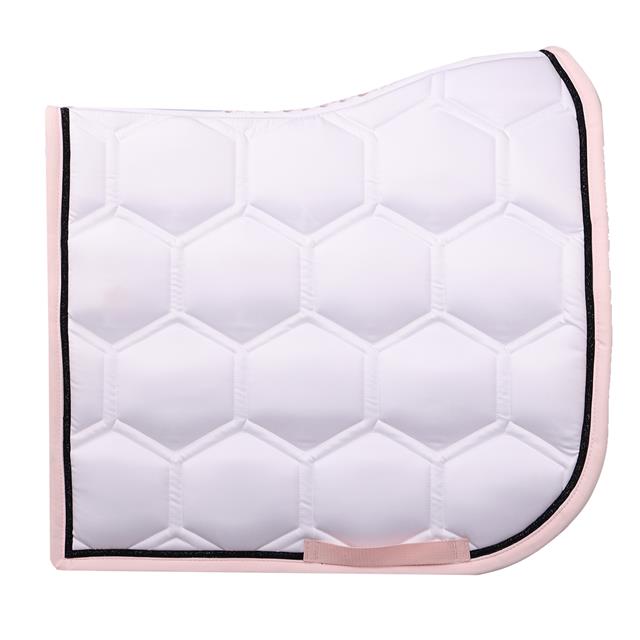 Schabracke HGBrean Dressur HORSEGEAR Weiß-Pink