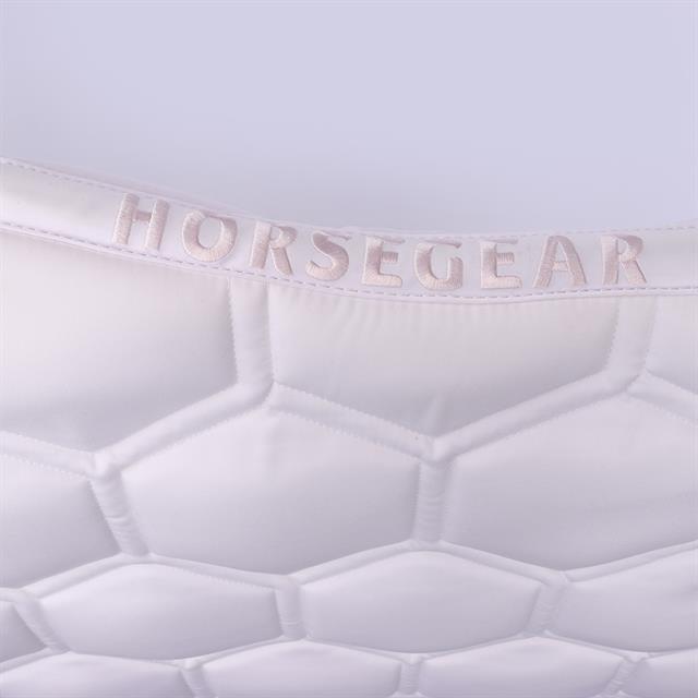 Schabracke HGBrean Dressur HORSEGEAR Weiß-Pink