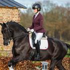 Schabracke HGKemble Dressur HORSEGEAR Weiß-Rot