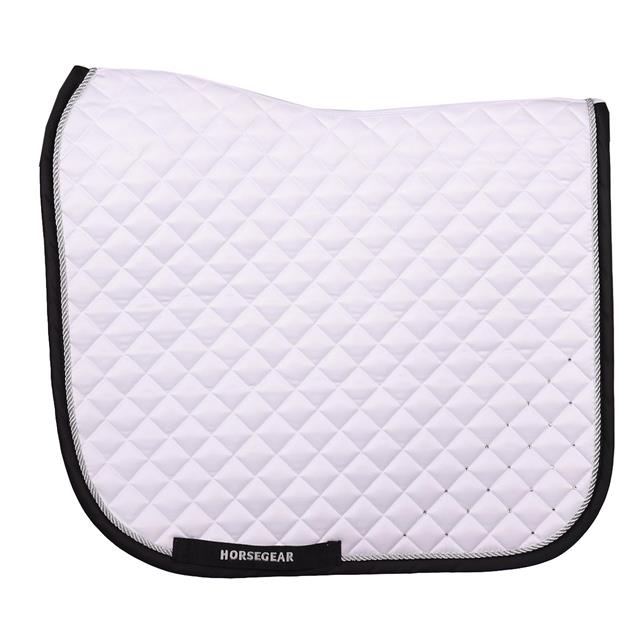 Schabracke HGRatfort Dressur HORSEGEAR Weiß-Black