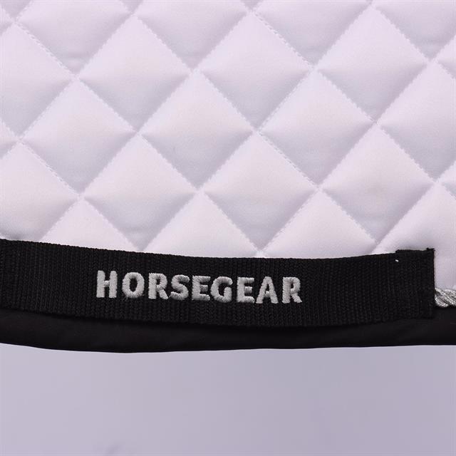 Schabracke HGRatfort Dressur HORSEGEAR Weiß-Black