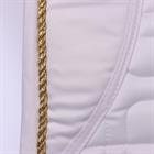 Schabracke HGSedgehill Dressur HORSEGEAR Weiß-Gold