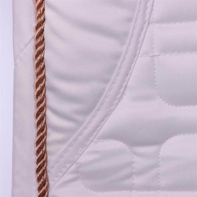 Schabracke HGSedgehill Dressur HORSEGEAR Weiß-Pink