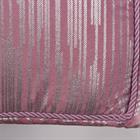 Schabracke HGVelvet Stripe HORSEGEAR Helllila