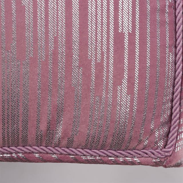 Schabracke HGVelvet Stripe HORSEGEAR Helllila